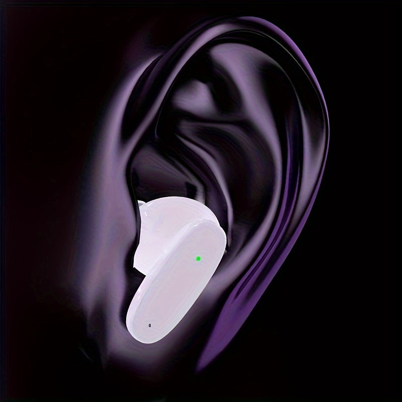 TWS Wireless Headphones Headphones Earbuds - Unrivaled true wireless freedom ergonomic design for ultimate comfort HIFI sound with Bass, ACC Stereo HD Calling and - Compatible with Android and iPhone, ideal for sports and mus
