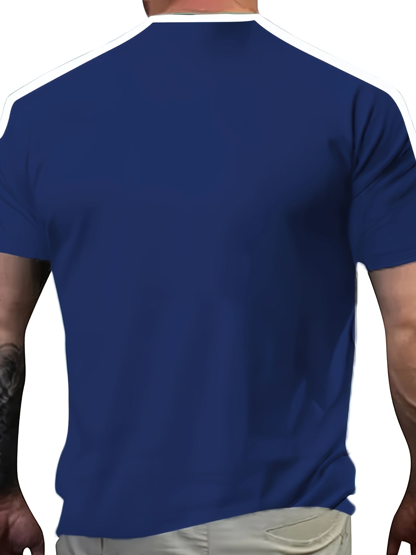 Men'S Casual Short-Sleeve T-Shirt with 3D Digital Printing, Round Neck, Brazilian Style, Made of Slightly Stretchy Polyester Knit Fabric, Suitable for Summer Outdoor Activities And Everyday Wear.