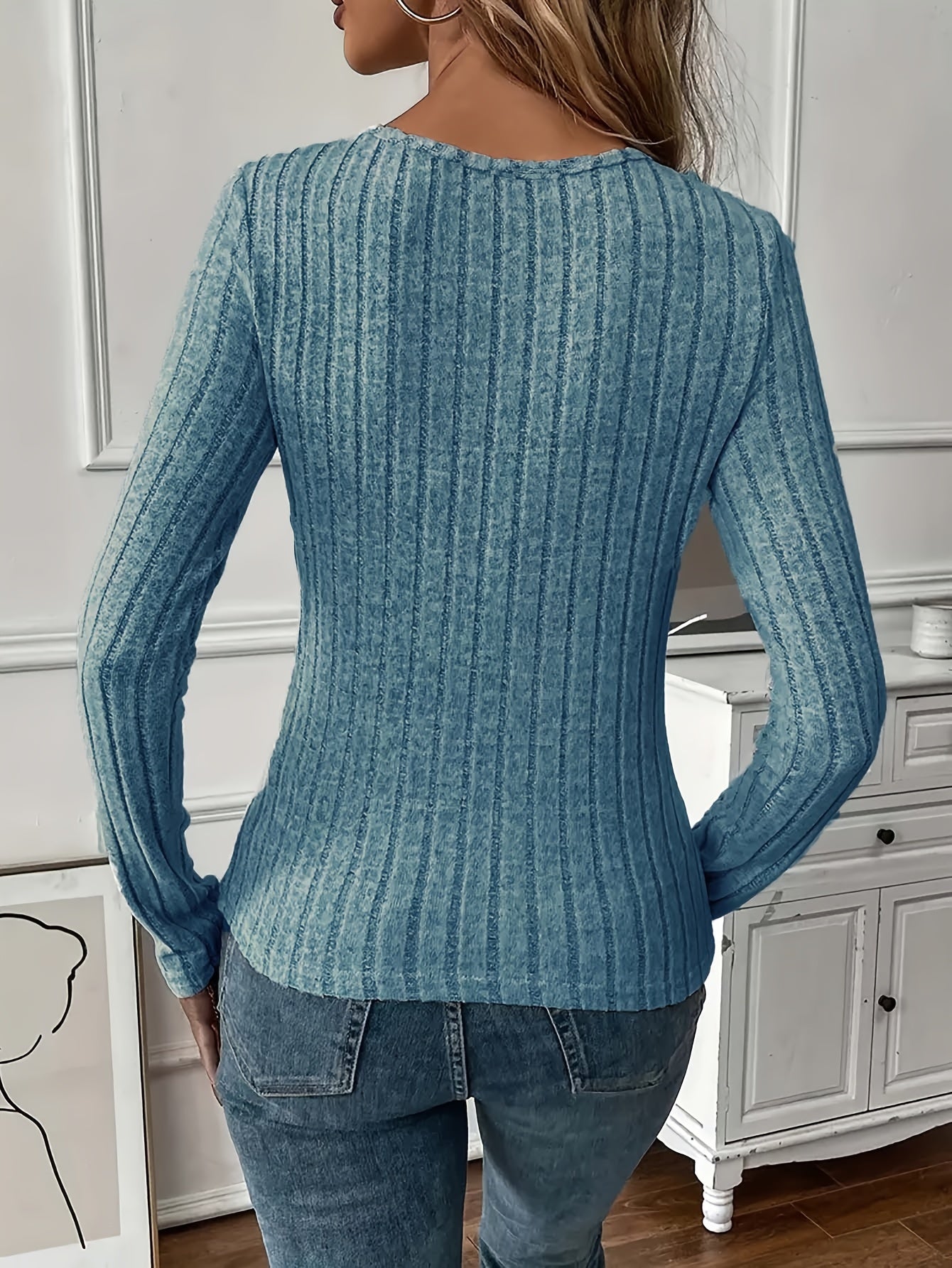 Directional Women'S French Lace Long Sleeve T-Shirt