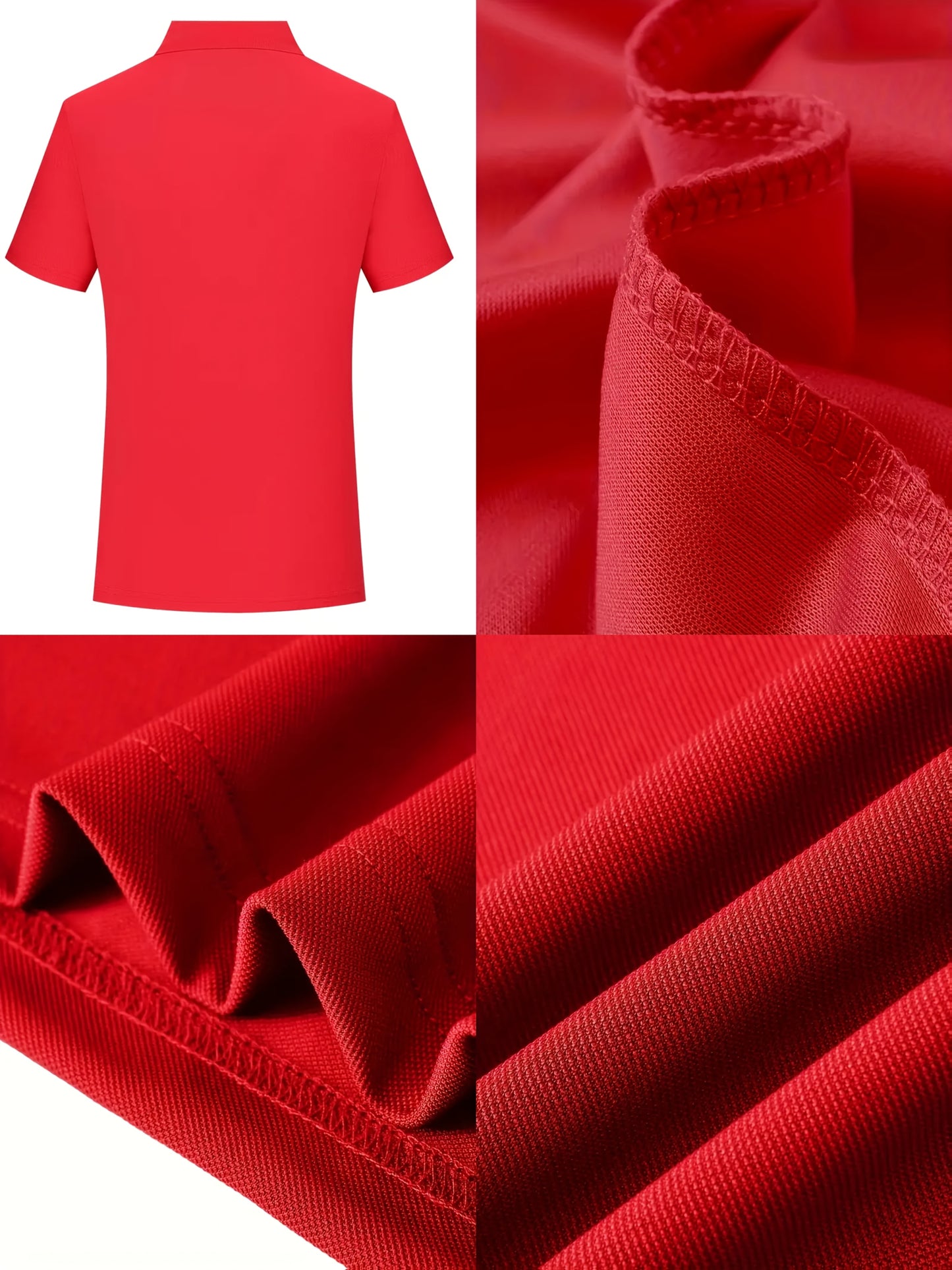 Men's Lightweight Breathable Shirt - Quick-Dry Polyester Button-Up Collar Formal & Casual Business-casual Office Wedding Party Attire - Easy-Care Everyday & Special Occasion Shirt, Easycare Fabric