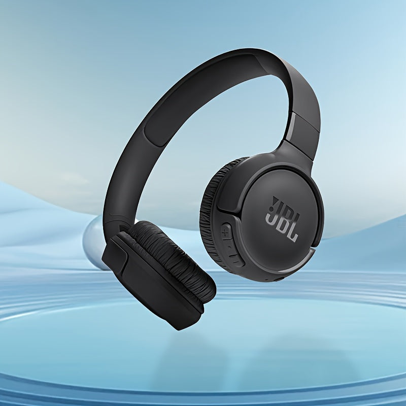Ideal for Travel, Work, Home, And Gym, The JBL T520BT Wireless Headphones Feature Deep Bass, Long Battery Life, And a Comfortable Fit