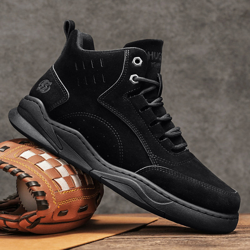 Men's Large Size High-Top Sneakers Casual Outdoor Boots