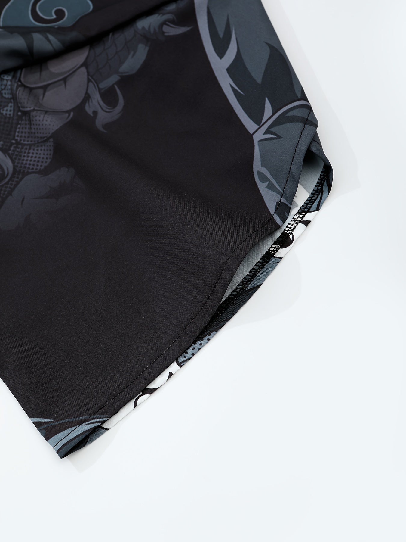 Men's Dragon Bafa Short Kimono Set