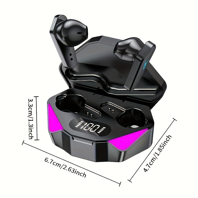 High-End Wireless Sports Headphones with Pure Cobalt Battery for Long-Lasting Performance And a Microphone, Featuring a Comfortable Ear Hook Design, Perfect As a Gift for Boyfriends And Girlfriends