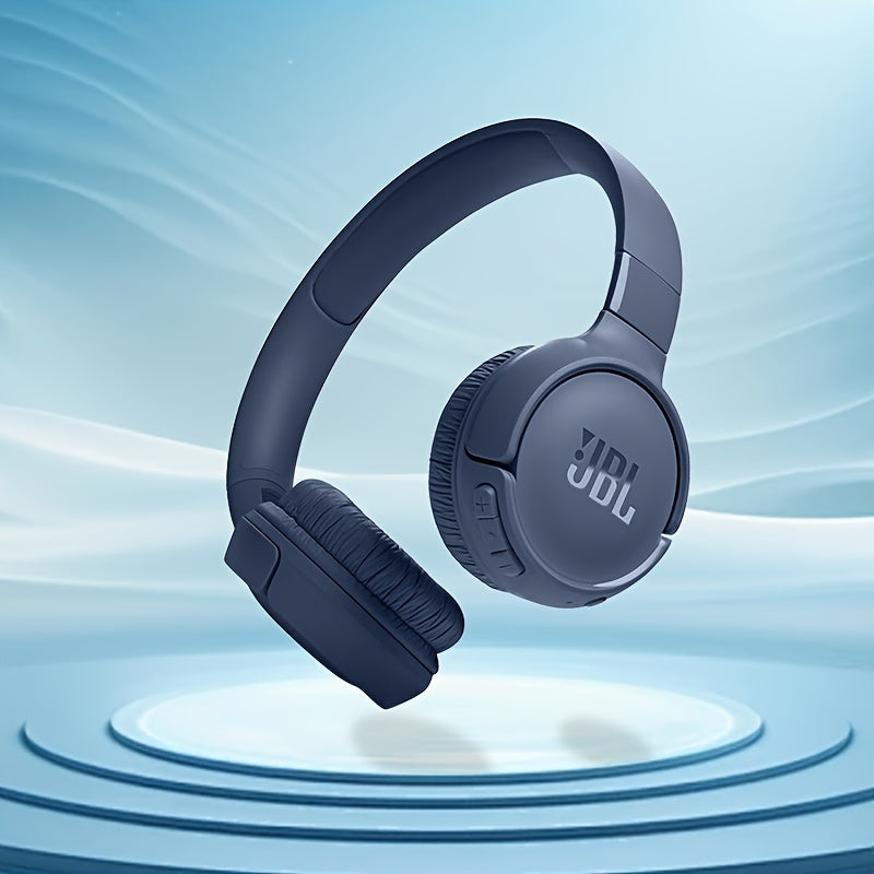 Ideal for Travel, Work, Home, And Gym, The JBL T520BT Wireless Headphones Feature Deep Bass, Long Battery Life, And a Comfortable Fit