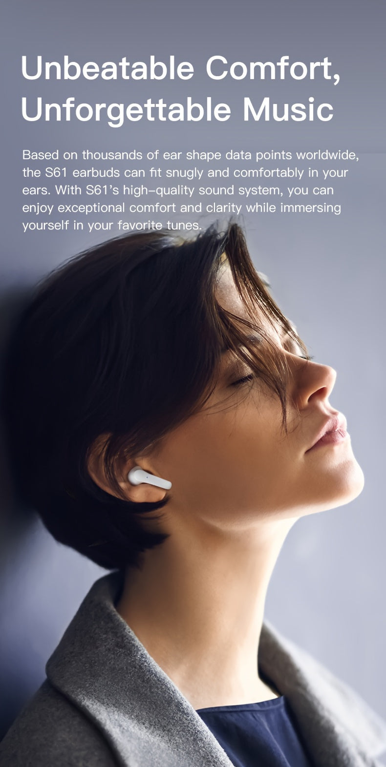High-Fidelity Sound Quality with Deep Noise Cancellation, Seamless Connectivity, Volume Control, Open-Back Design, Compatible with Tablets - Wireless Sports Earbuds with LED Digital Display, Long Battery Life, Touch Operation