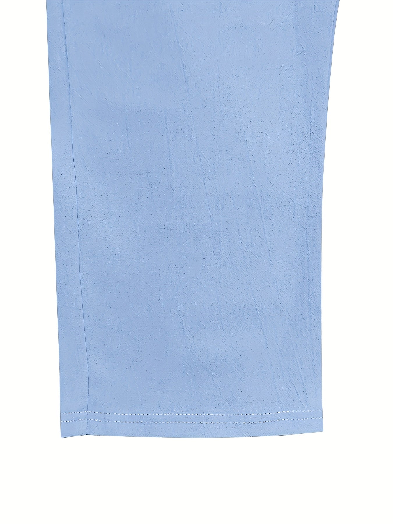 Men'S Casual Linen Drawstring Pants - Comfortable Straight Fit, Lightweight & Breathable for Beach & Outdoor Activities, Beach Casual Wear|Straight Fit Pants|Lightweight Fabric