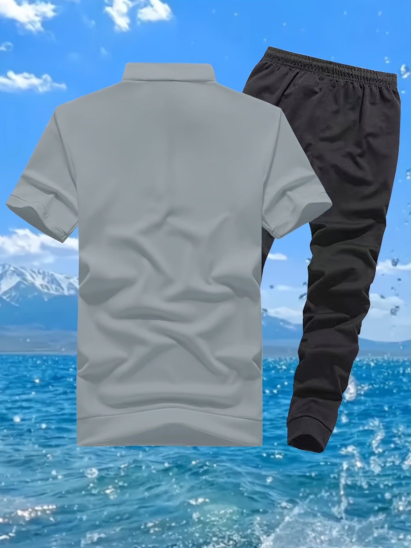 New Casual Outdoor Trendy Loose Sportswear Set
