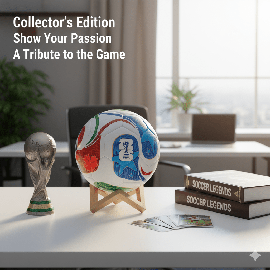 2026 FIFA World Cup Soccer Ball – Durable PU Outdoor Ball