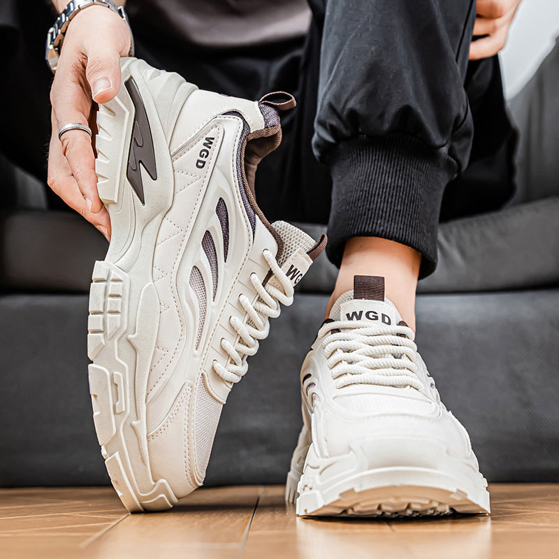 Men'S Shoes for Summer 2025, Featuring Breathable Mesh Casual Sneakers That Are Comfortable, Lightweight, And Stylish. These Platform Dad Shoes with Thick Soles Are Versatile And Available at a Special Price.