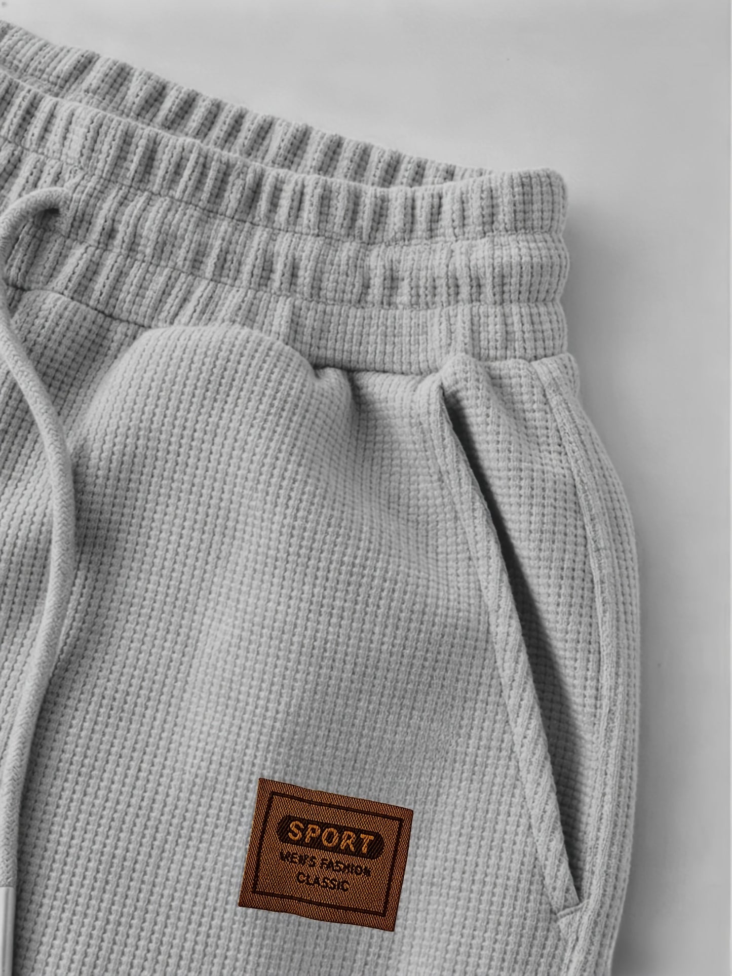 Men's Summer Knit Casual Shirt & Shorts Set with Breathable Fabric