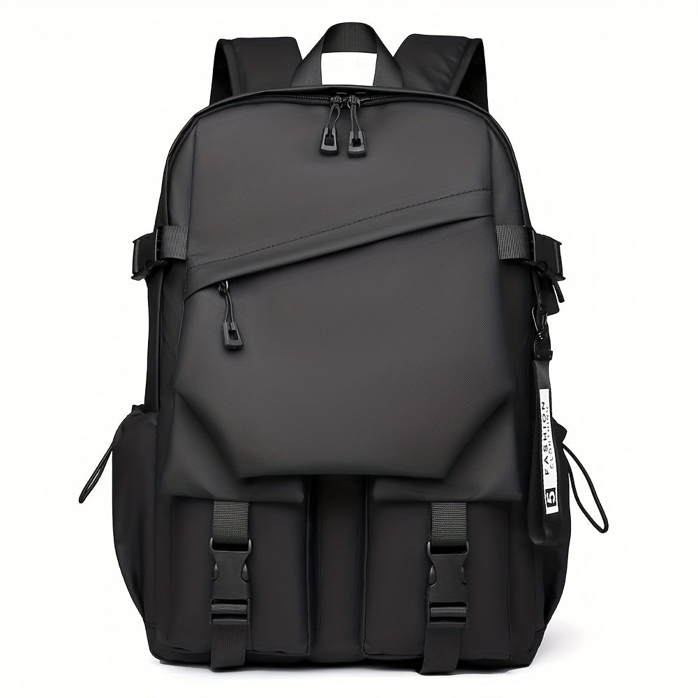 Stylish Minimalist Style Large Capacity Unisex Shoulder Bag, High-Quality Durable Scratch-Resistant Material Casual Shoulder Bag with Multiple Pockets and Compartments Design, Suitable for Daily Commuting and Travel
