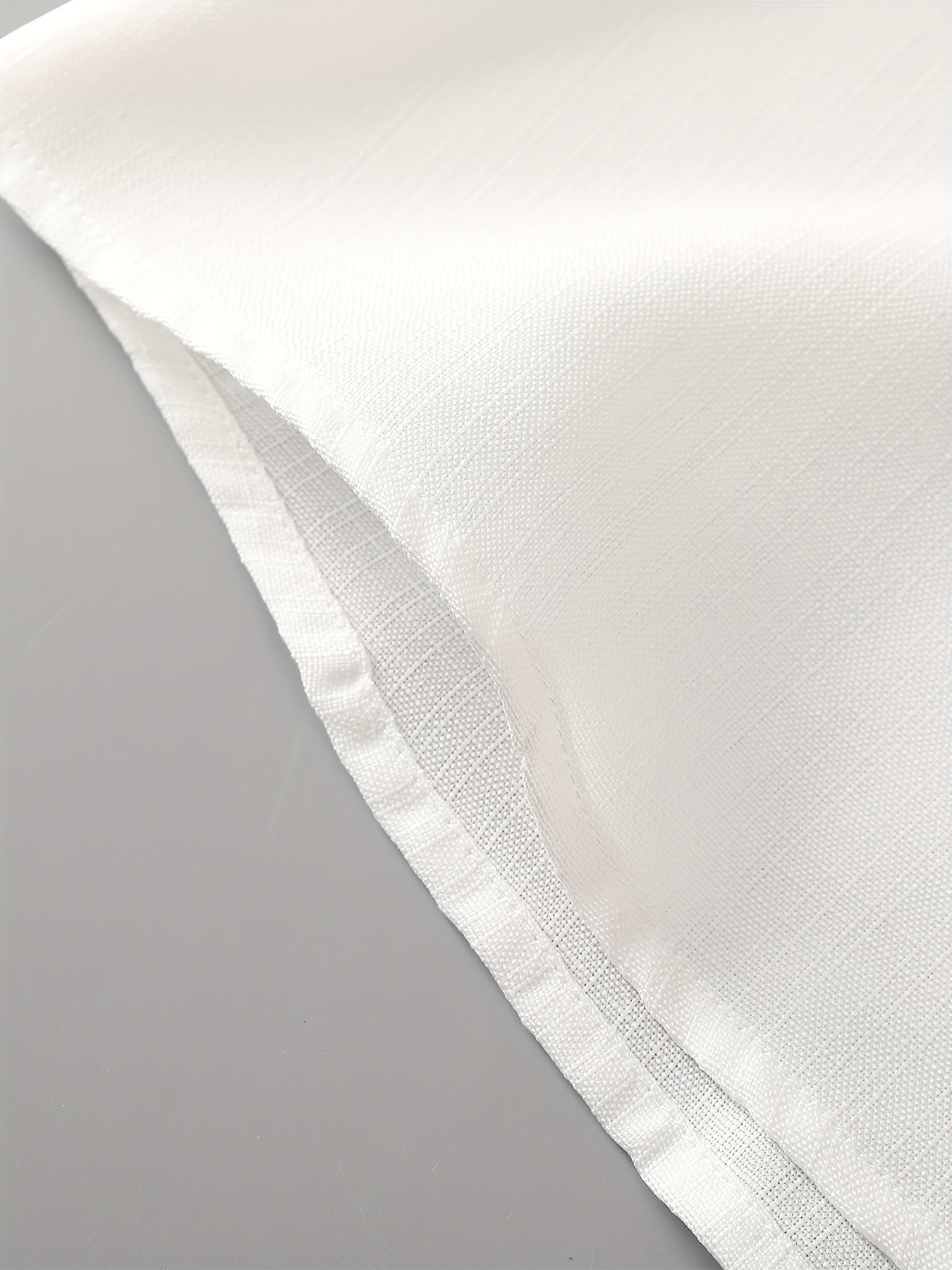 Men'S Casual Solid Color Two-Tone Suit with Stand Collar, Three-Color Imitation Linen, Exquisite Button, Double Short, Solid Color Set