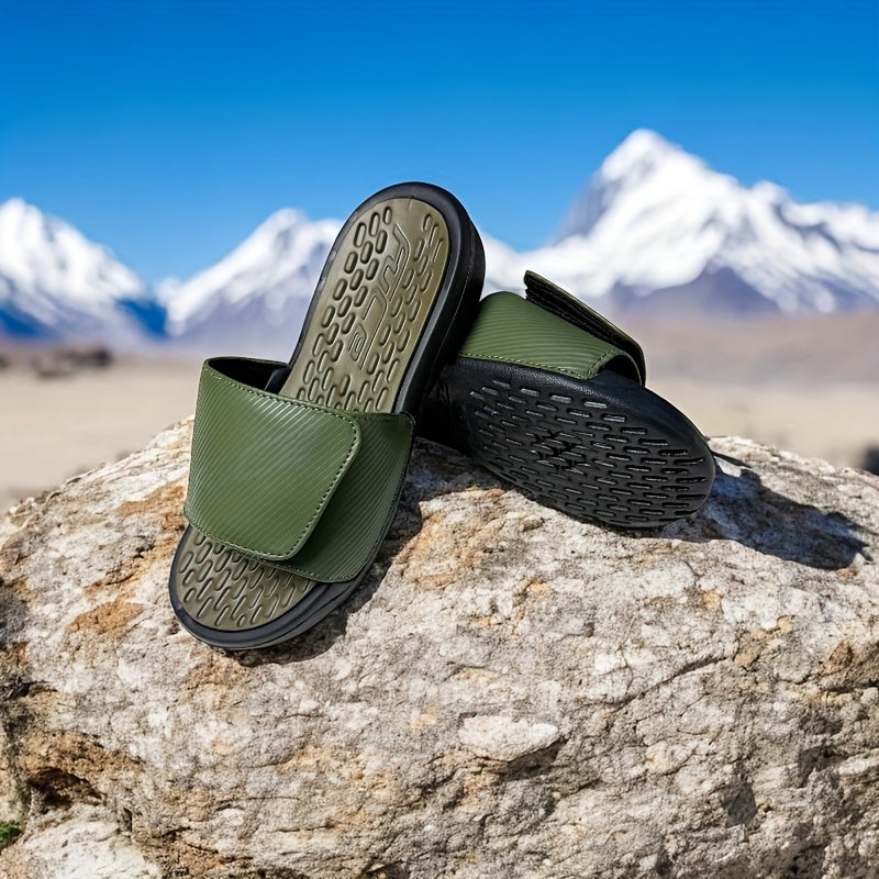 Men's Lightweight EVA Athletic Slippers with Massage Sole
