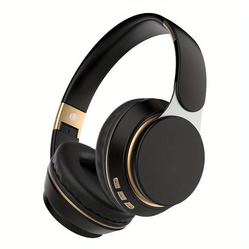 07S Wireless Over-Ear Headphones - Wireless 5.3, Long Battery Life, Soft Earmuffs, HD Sound, Portable & Adjustable for Outdoor Sports and Commuting, Outdoor Sports Headphones|Modern Wireless Headphones|Comfortable Earmuffs