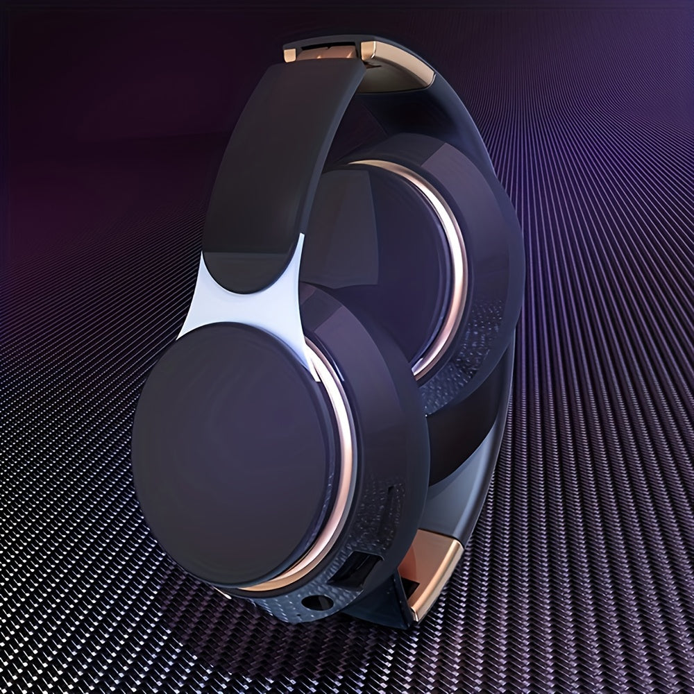 07S Wireless Over-Ear Headphones - Wireless 5.3, Long Battery Life, Soft Earmuffs, HD Sound, Portable & Adjustable for Outdoor Sports and Commuting, Outdoor Sports Headphones|Modern Wireless Headphones|Comfortable Earmuffs