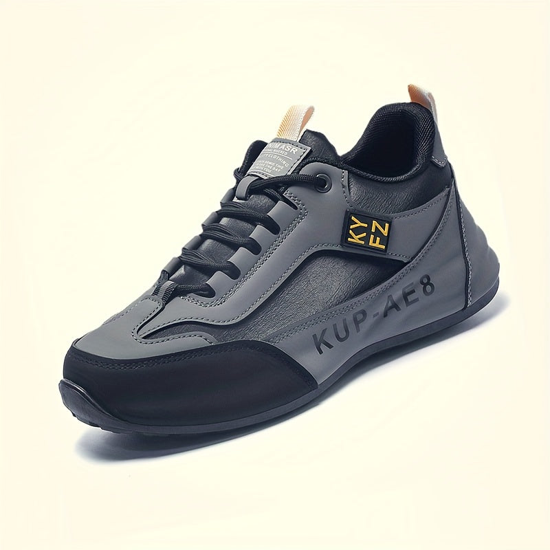 VanWeir Men's Casual Sneakers - Non-Slip, Comfortable Outdoor Footwear with Easy On-Off Design for Every Season