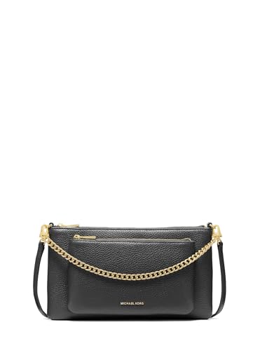 Michael Kors Jet Set Medium Pebbled Leather Convertible Bag