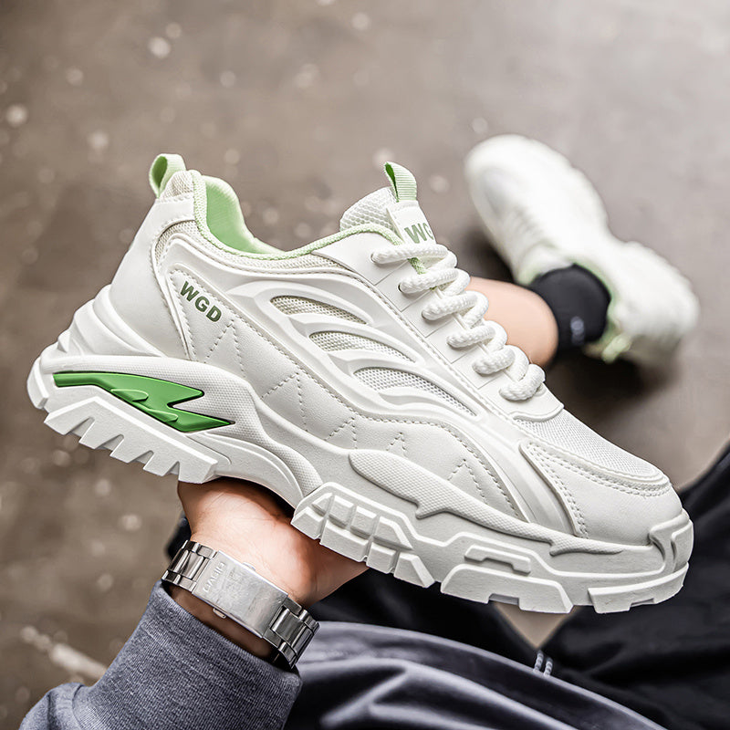 Men'S Shoes for Summer 2025, Featuring Breathable Mesh Casual Sneakers That Are Comfortable, Lightweight, And Stylish. These Platform Dad Shoes with Thick Soles Are Versatile And Available at a Special Price.