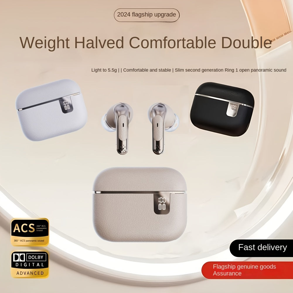 Compact And Portable Wireless Sports Headset with Long Battery Life And Clear Sound Quality Can Be Used for Gaming/running/exercise/calling In-ear Wireless Wireless Headset