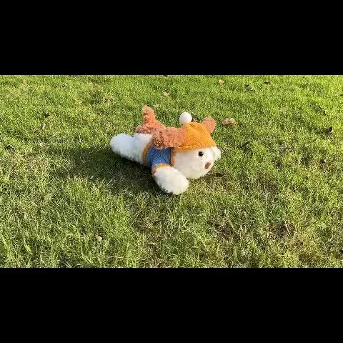 Adorable Plush Toy in The Shape of a Dog, Perfect for Cuddling. This Soft Stuffed Animal Serves As a Decorative Pillow And Makes a Great Companion. Ideal As a Gift for Birthdays And Holidays for Loved Ones