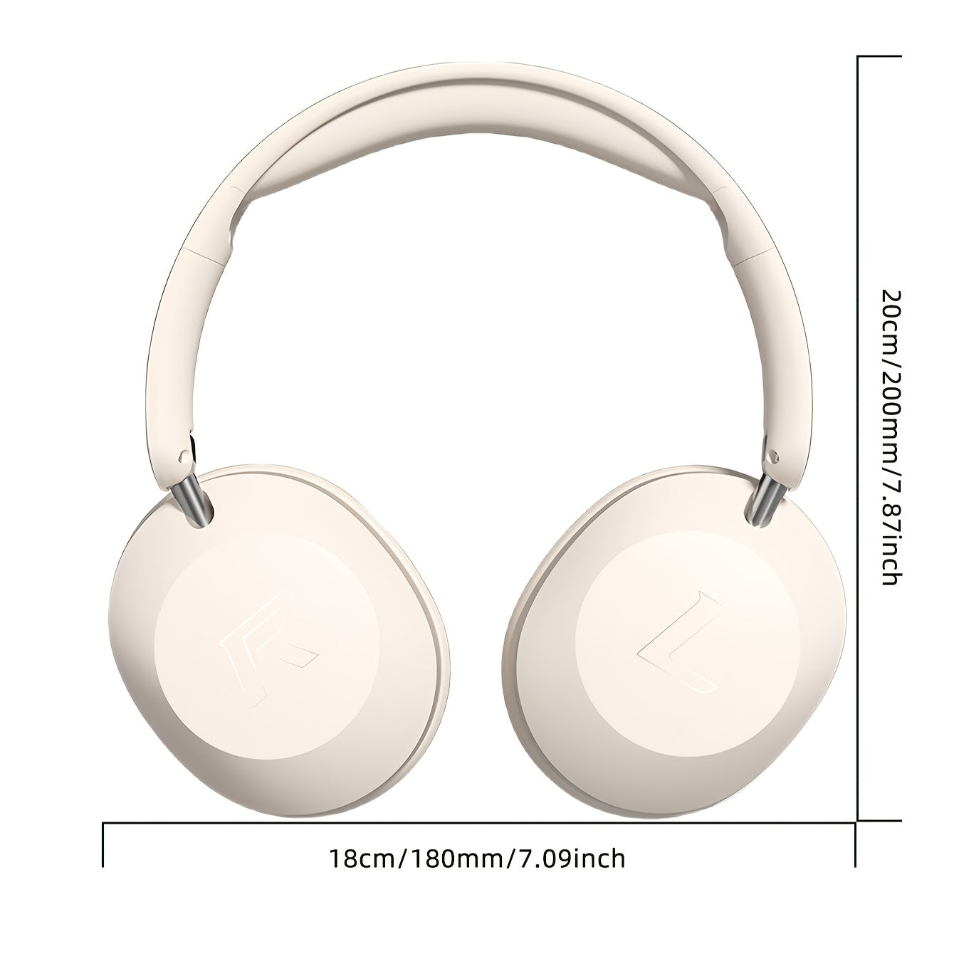 Wireless Headset with Pressure Relief Design, Bass Boost Built-in Microphone, Telescopic and Rotatable Flat Design, Auxiliary TF Mode for Gaming and Sports Use, Wireless Sports Earbuds, Office and Travel Compatible, Powerful