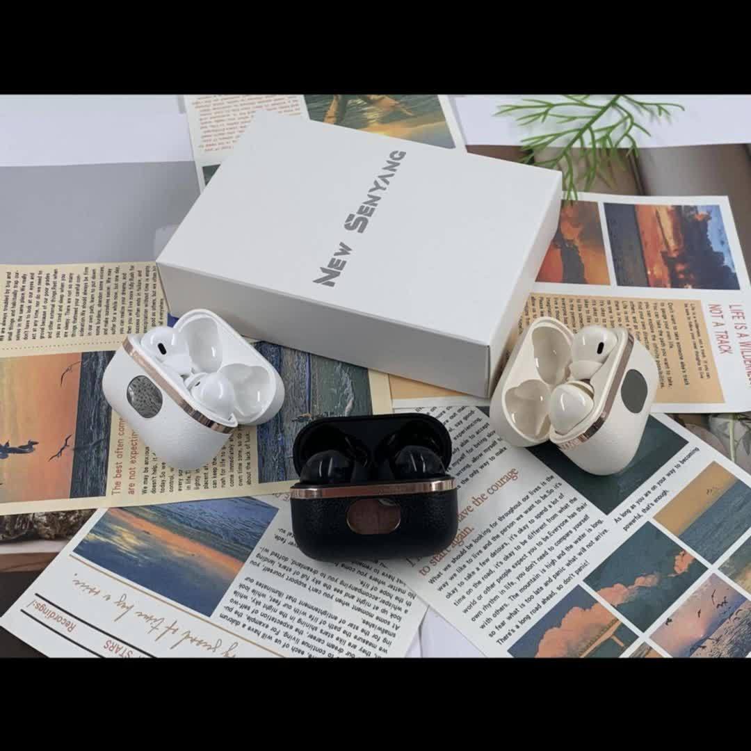 2025 New Style True Wireless in-ear sports music headset mini Earbuds TWS HIFI bass Stereo HD calling Stereo Earphones for Android for iPhone Cellphone gaming Earpieces smart couples headphones, New Senyang
