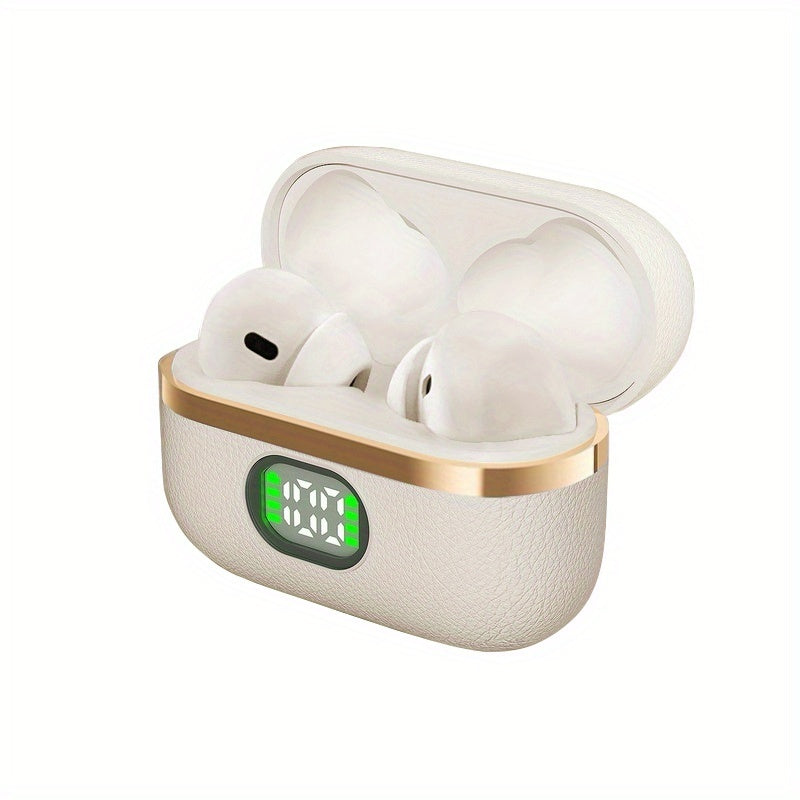 2025 New Style True Wireless in-ear sports music headset mini Earbuds TWS HIFI bass Stereo HD calling Stereo Earphones for Android for iPhone Cellphone gaming Earpieces smart couples headphones, New Senyang