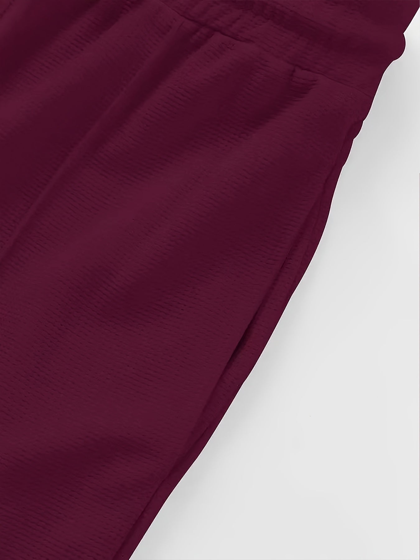 Men's Casual Straight-Leg Knit Sports Pants - Breathable Comfort