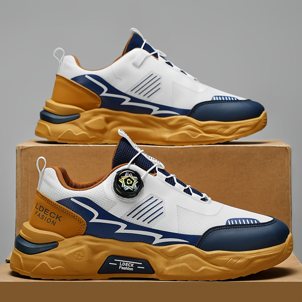 2025 Men'S Slip-Resistant Durable Fashionable Comfortable Height-Increasing Casual Skate Shoes, Low Top Round Toe Lace-Up with Fabric Inner PVC Sole for All Seasons, Street Style Casual Footwear Modern Look Sneakers Dur