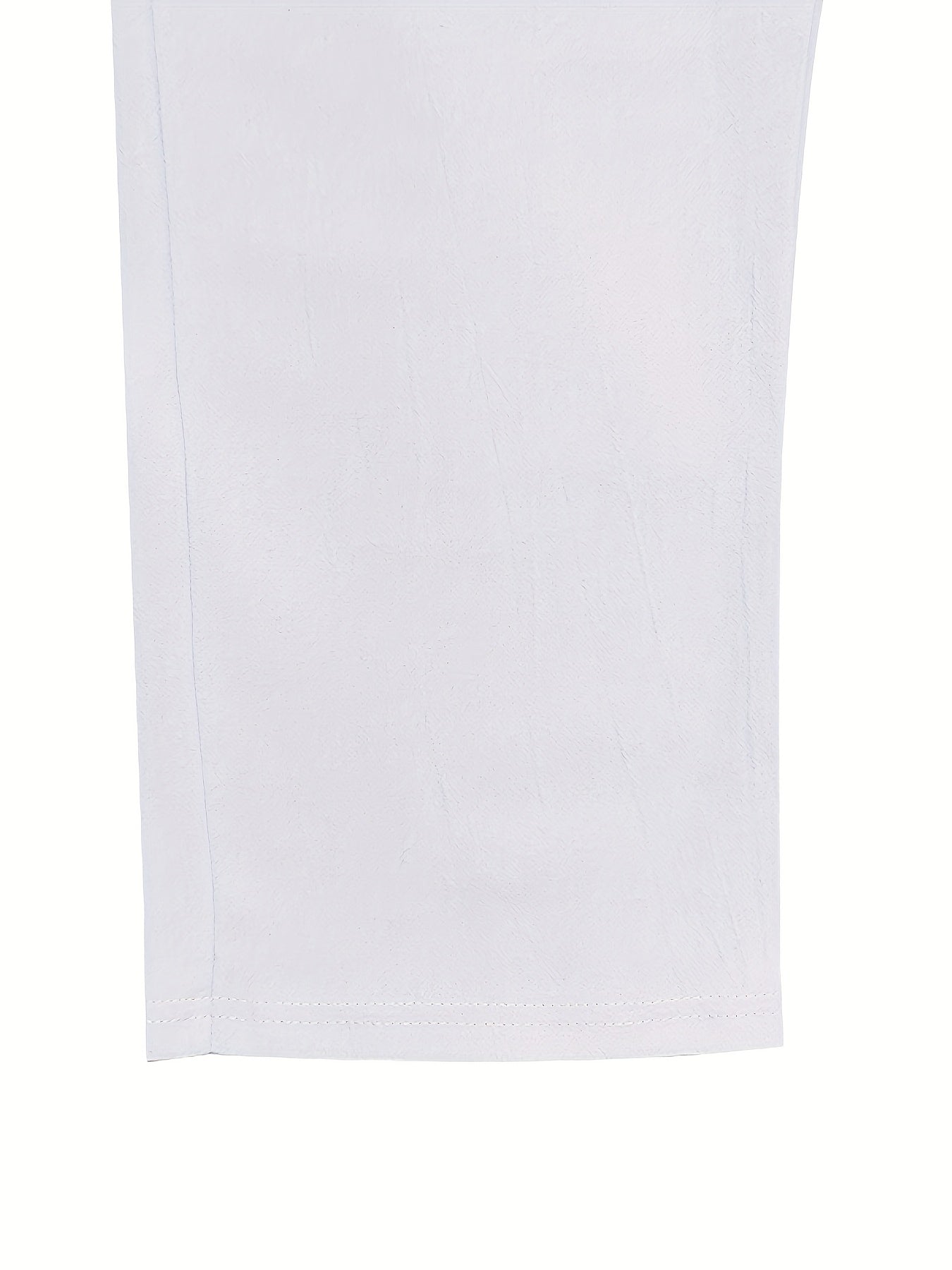 Men'S Casual Linen Drawstring Pants - Comfortable Straight Fit, Lightweight & Breathable for Beach & Outdoor Activities, Beach Casual Wear|Straight Fit Pants|Lightweight Fabric