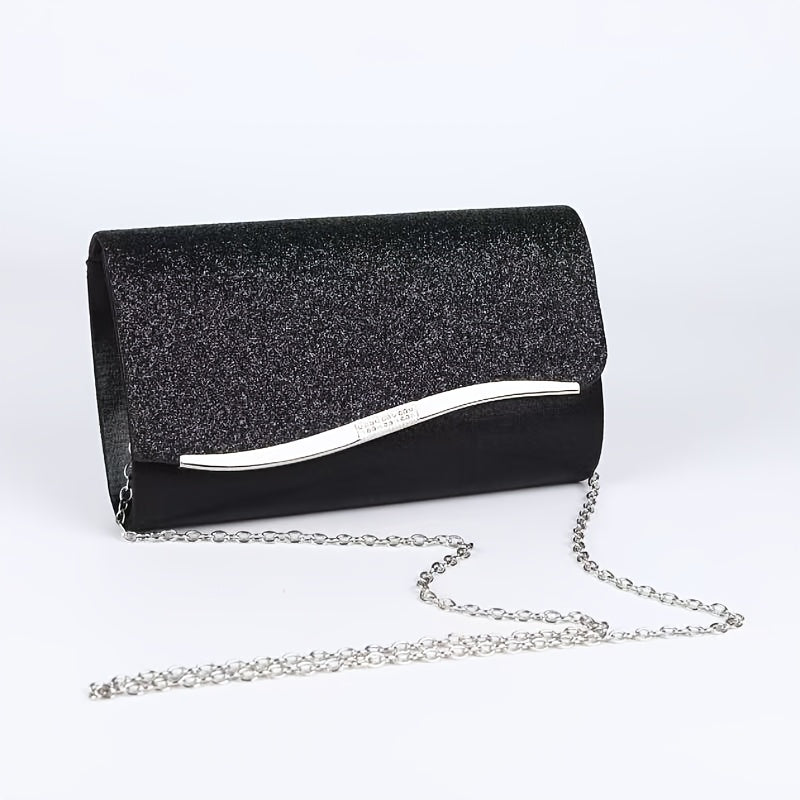 Elegant Ladies' Clutch, Sparkling Sequin Evening Purse, Bridal Party Handbag, Perfect for Balls, Parties, and Weddings - a Chic Party Accessory