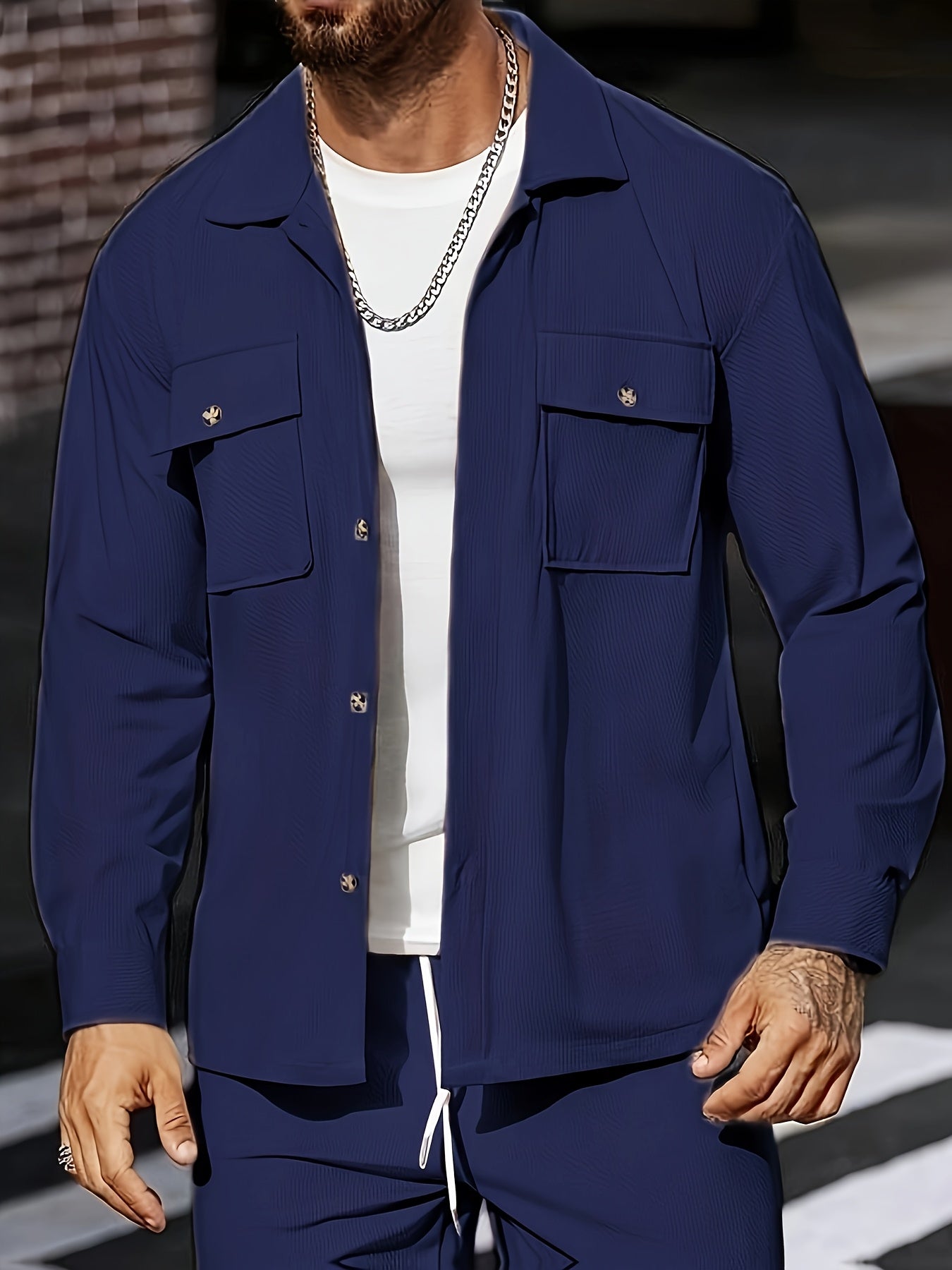 Cross-border Men's Casual Sportswear Set