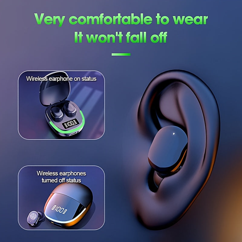 2024 year New Wireless Earphones Headphones with LED Display Touch In-EarTWS Wireless Earbuds Sports Music Game Headset for IOS/Android