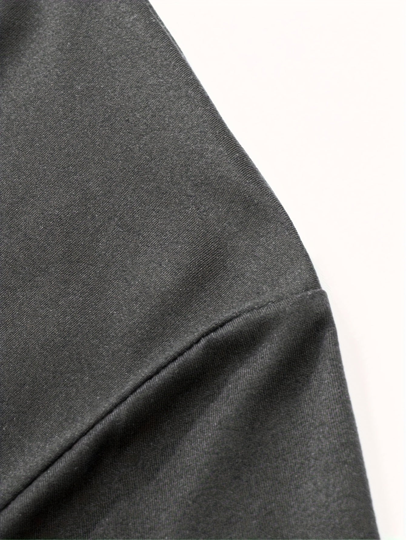 Men's Spring/Autumn Semi-High Neck Simple Outdoor Versatile Long Sleeve T-Shirt