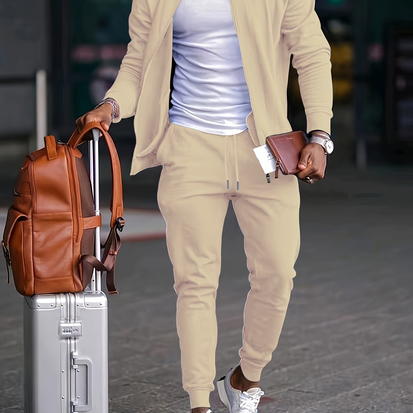 New Spring and Autumn Sports Casual Men's Suit Jacket