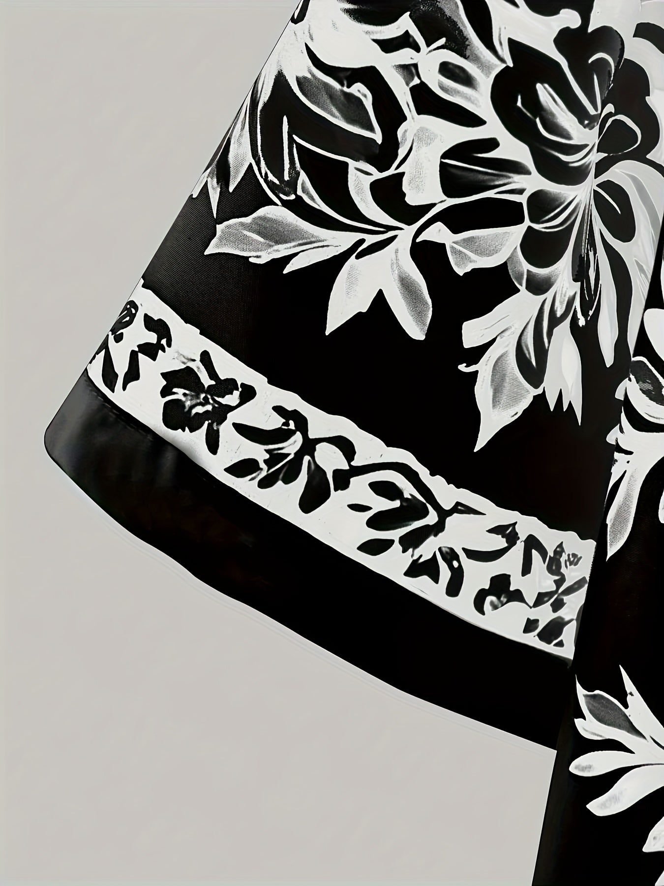 Men'S Two Sets of Floral Print Casual Button-Up + Drawstring Sports Shorts Two-Piece Hawaiian Beach Sports Styl