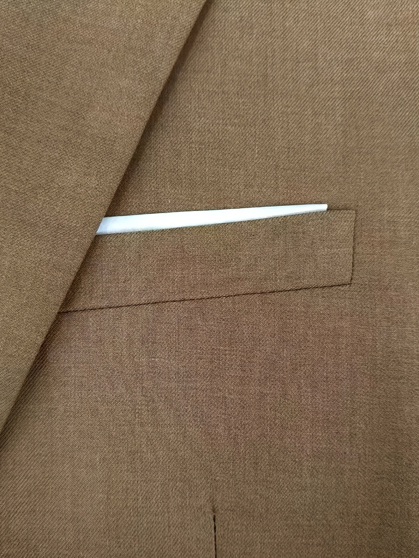 Men's Casual Business Suit 2-Piece Set with Lapel Collar