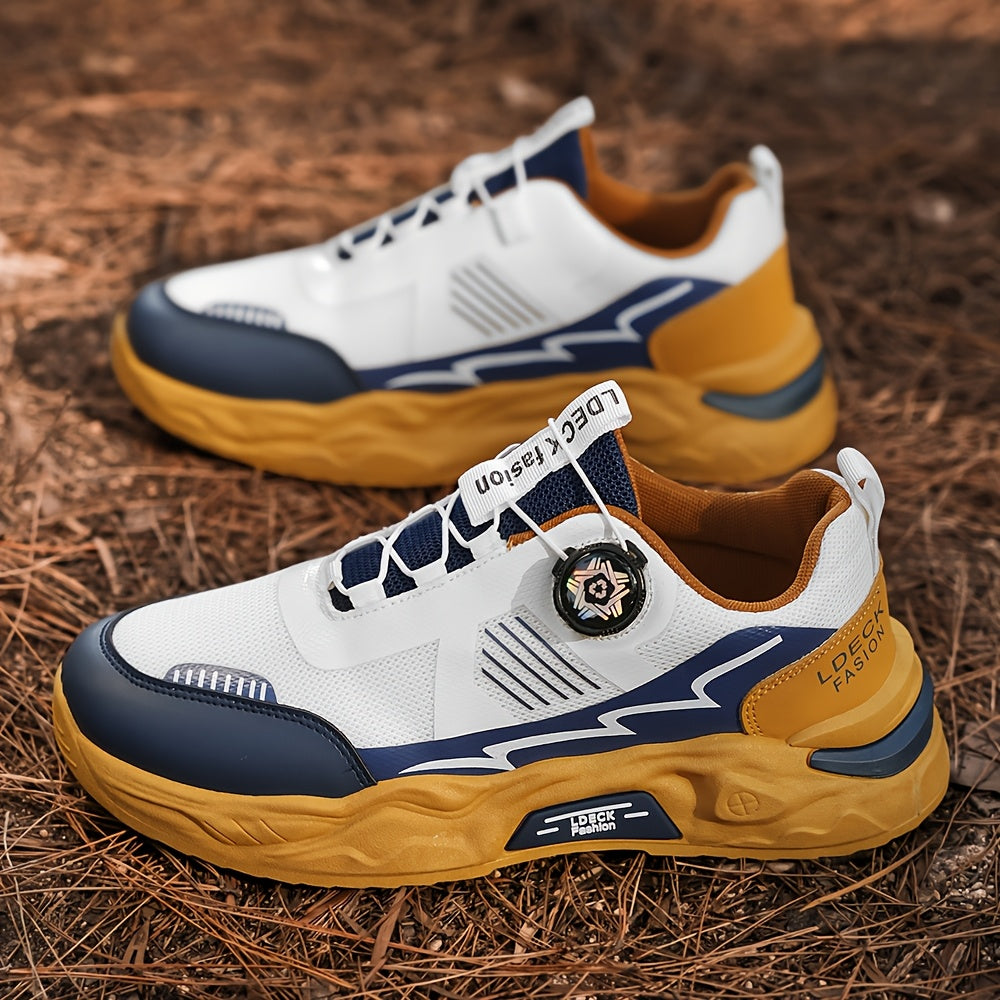2025 Men'S Slip-Resistant Durable Fashionable Comfortable Height-Increasing Casual Skate Shoes, Low Top Round Toe Lace-Up with Fabric Inner PVC Sole for All Seasons, Street Style Casual Footwear Modern Look Sneakers Dur