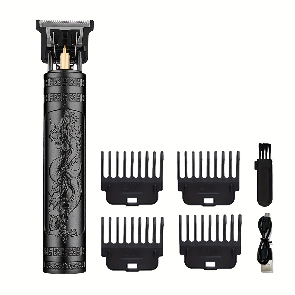 USB Charging Cordless Hair Clipper Electric Trimmer Men's Body Hair Beard Trimmer Rechargeable Shaver - ayq