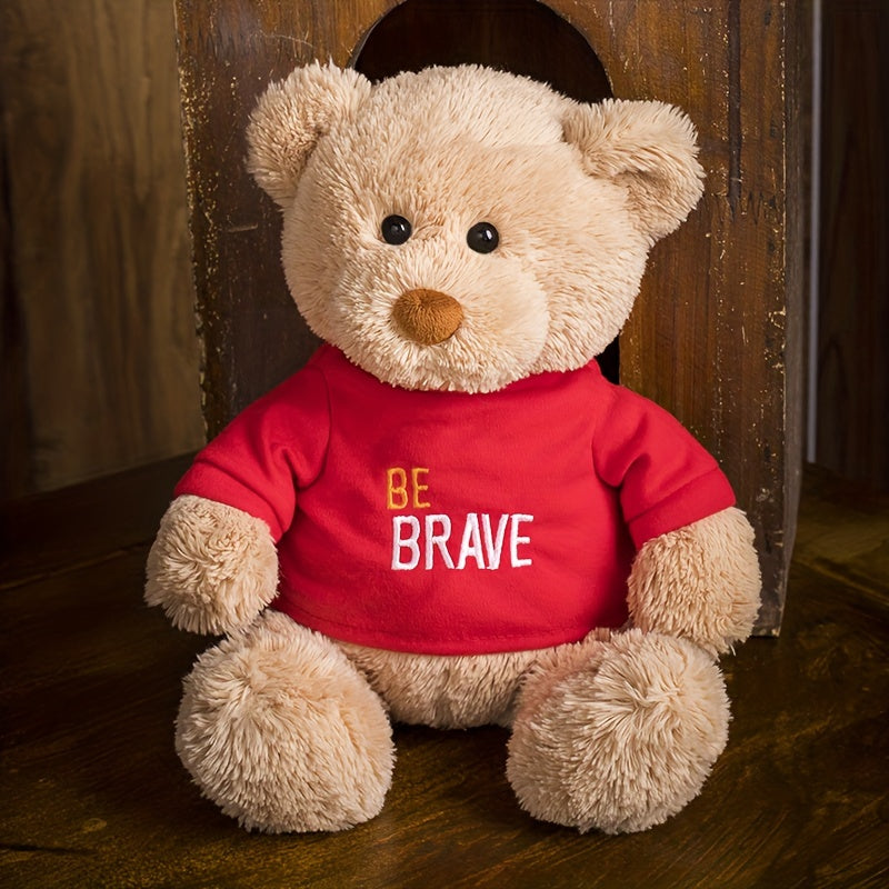 Justbecause I Love You Teddy Bear Plush with Removable T-Shirt - Huggable Stuffed Suitable for Kids, Birthdays, Bedtime & Cuddling - Soft Teddy Bears Gift for &