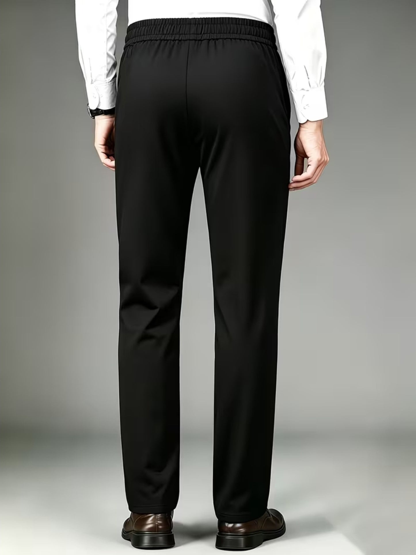 Men's Casual Long Sleeve Shirt & Drawstring Pants Set
