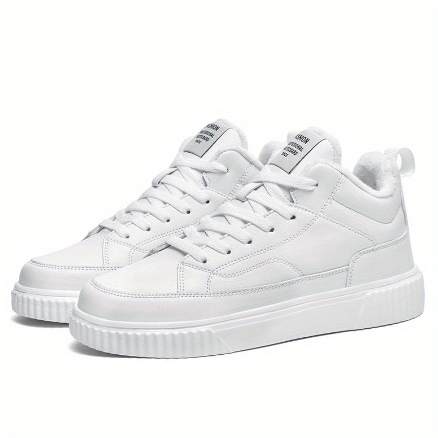 Men's & Unisex (for also) Winter-Ready High-Top Boots/Shoes with Thermal, -Slip Thick Sole & Upper - Cold-Resistant Round Toe for snow, ice, and Casual Attire - Durable Casual Footwear (Compatible with boots)