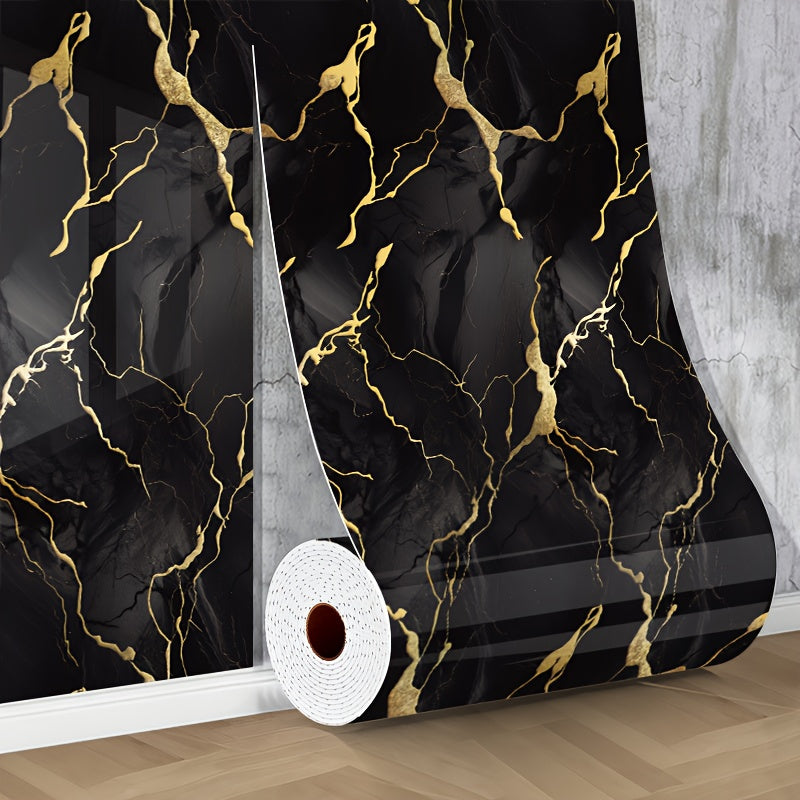 Marble Peel and Stick Wall Tiles, 2.5mm Thick XPE Panels