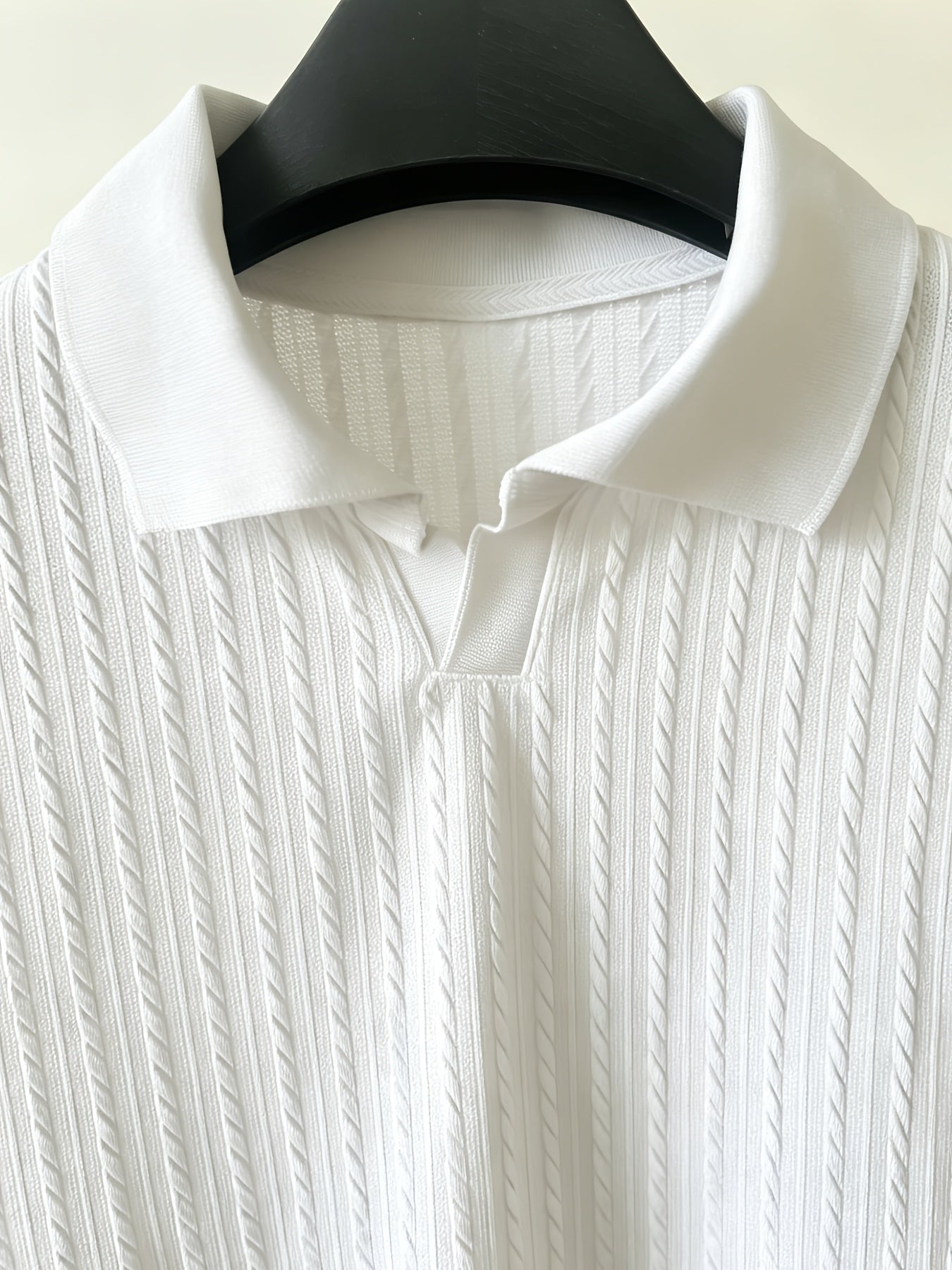 Boys' Summer Short-Sleeve Polo Shirt Casual Lapel Knit