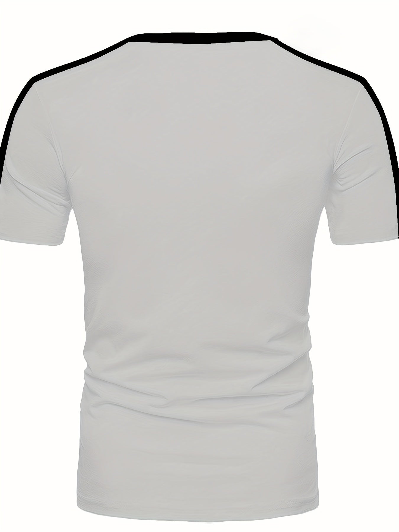 Men'S Casual Short-Sleeve T-Shirt with 3D Digital Printing, Round Neck, Brazilian Style, Made of Slightly Stretchy Polyester Knit Fabric, Suitable for Summer Outdoor Activities And Everyday Wear.