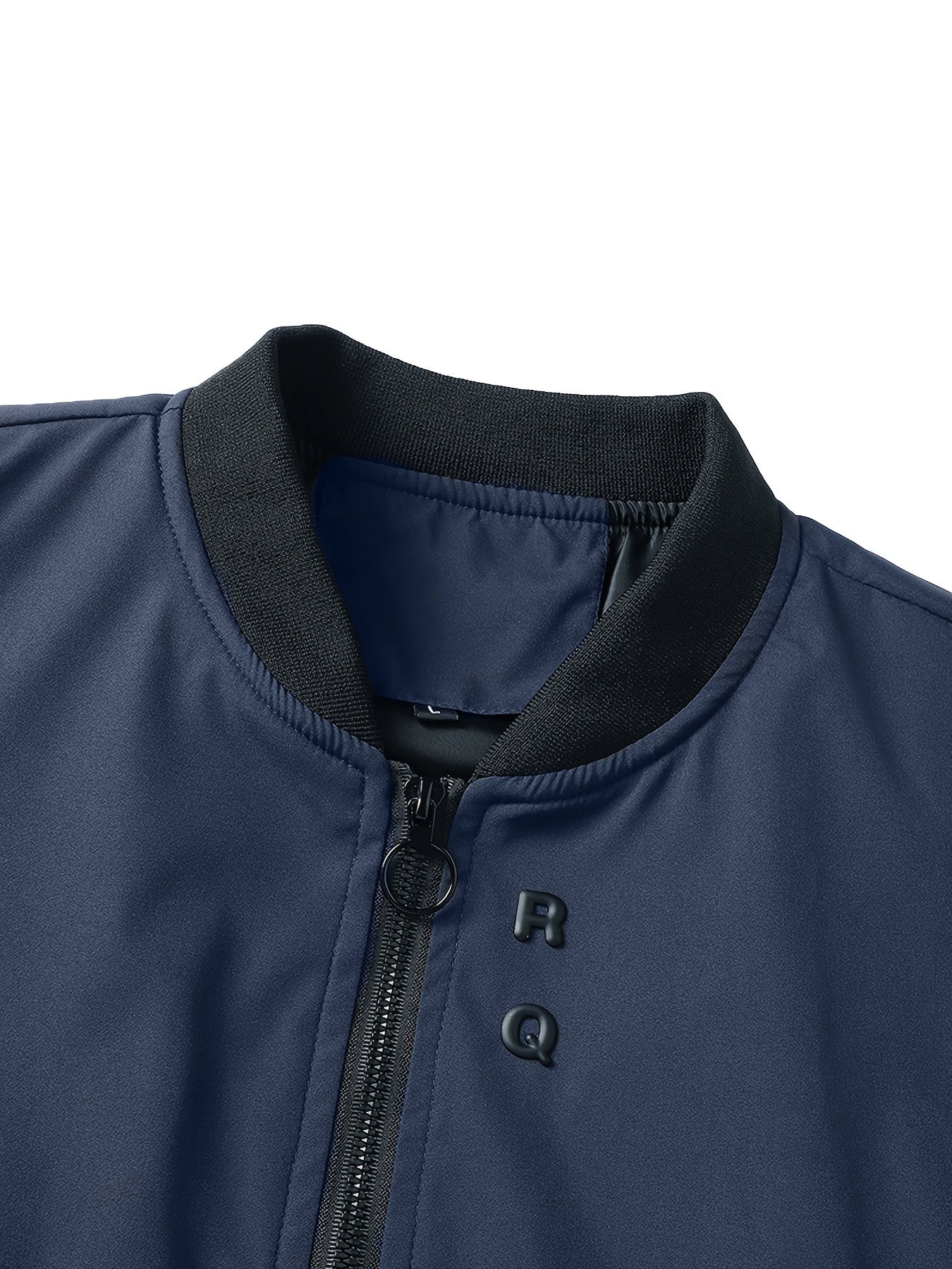 Men's Stylish Windproof Jacket - Solid Color, Stand Collar, Zip-Up with Pockets, Lightweight Polyester for All Seasons, Casual & Outdoor Wear, Allseason Jacket | Zipup Jacket | Polyester Jacket, Windbreaker Jacket