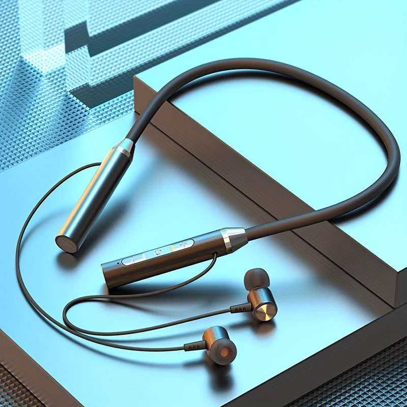 Wireless Music Gaming Earphones, Wireless High Sound Quality Sports Earphones, Ultra Long Listening to Songs, Suitable for Apple and Android Universal Use
