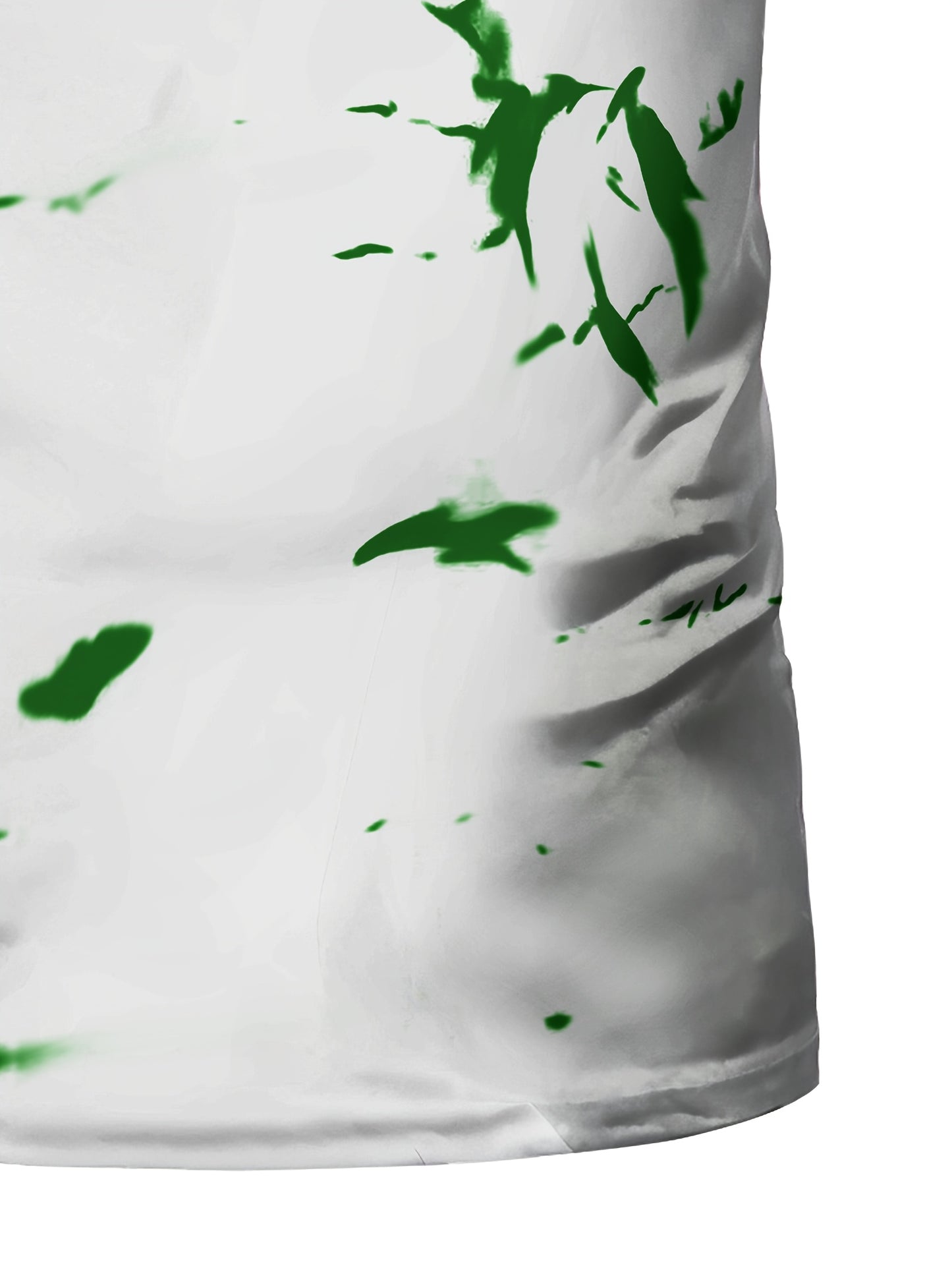 Men's High-Elasticity Anti-Tear Graffiti T-Shirt - Black White Geometric Print, Tight-Fit Athletic Top for Gym, Running, Yoga Casual Summer Wear, Gym Clothes, Highelastic Polyester, Short Sleeve Design