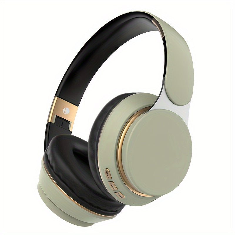 07S Wireless Over-Ear Headphones with Surround Bass, Foldable Design, 400mAh Battery - Wireless Compatible, Supports Wired/TF Card/Radio Modes, Ideal for Sports, Gaming, Photography & More, Wireless Headphones